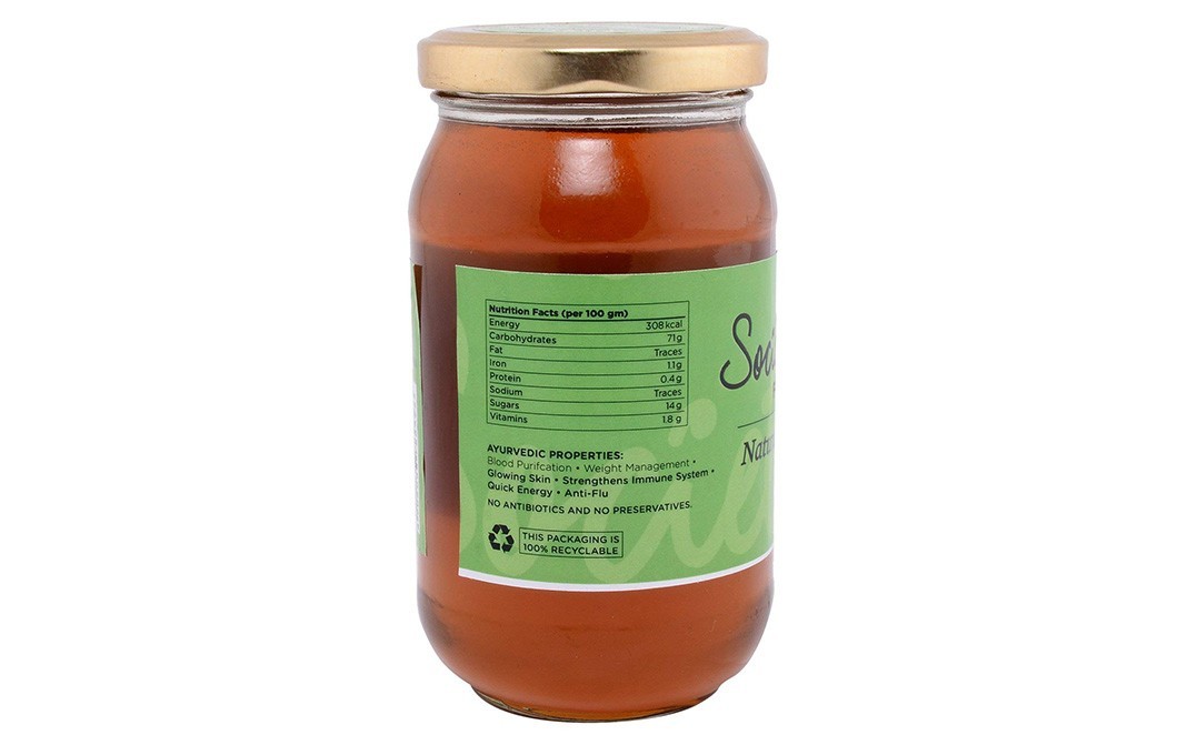 Societe Naturelle Forest Honey    Glass Jar  500 grams